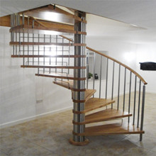 Indoor steps spiral staircase price PR-S08