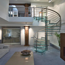 Spiral Staircases with Cable/Metal Stairs External PR-S05