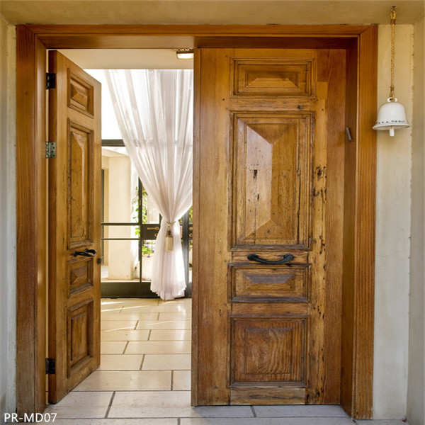 Modern outdoor Solid Oak Wood Door