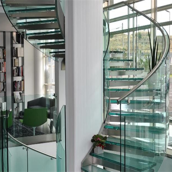 Staircase Railing Tempered Glass PR-C33