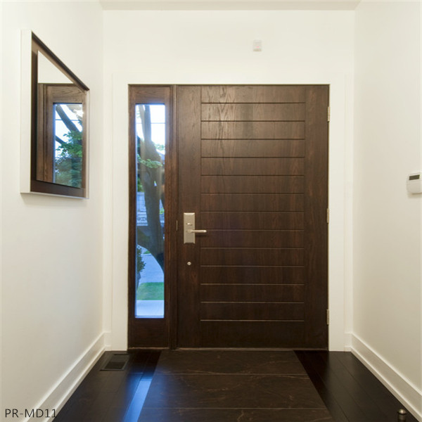 Modern outdoor Solid Oak Wood Door