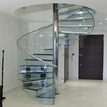 The Glass Step Staircase for House with Professional Design and High Quality PR-S22