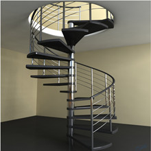 Modern Wood Staircase Dimensions External Spiral Staircase PR-S29