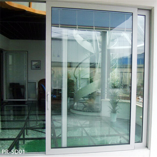 Double Glass Thermally Broken Aluminium, Aluminum Sliding Glass Doors