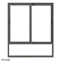 Prima custom single glazing glass slide window 