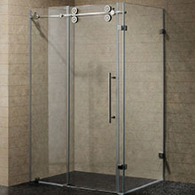 Customized shower enclosure tempered glass PR-SE04