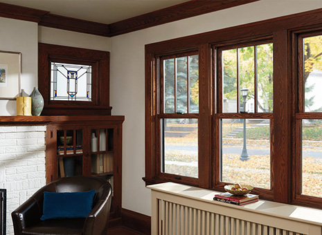 Solid Wood Window Color Stain Options