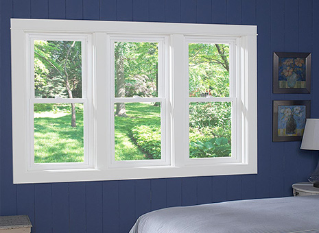 Aluminum windows with thermal break