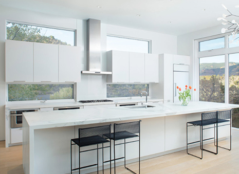 Modular Kitchen Cabinets with Adjustable Shelves